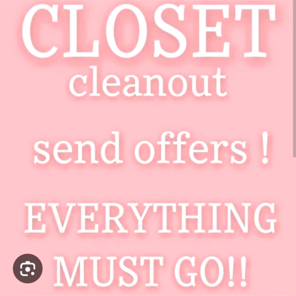 Closet Cleanout Sale